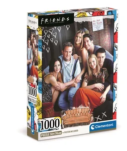 Puzzle 1000 compact Friends