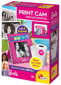 Barbie Print Cam 2 rolki do zdjęć