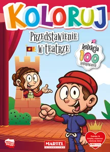 Przedstawienie w teatrze. Koloruj Przedstawienie w teatrze. Koloruj