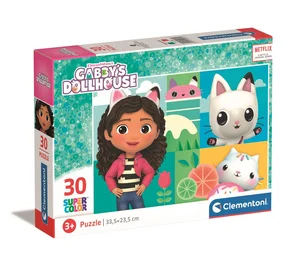 Puzzle 30 Supercolor Gabby's Dollhouse