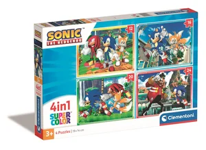 Puzzle 4w1 super color Sonic 21522 Puzzle 4w1 super color Sonic 21522