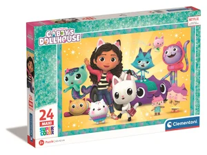 Puzzle 24 Maxi Supercolor Gabby's Dollhouse