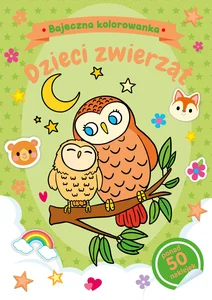 Bajeczna kolorowanka Dzieci zwierząt Bajeczna kolorowanka Dzieci zwierząt