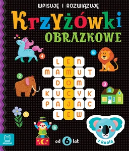 Krzyżówki obrazkowe z koalą. Od 6 lat. Wpisuję i rozwiązuję Krzyżówki obrazkowe z koalą. Od 6 lat. Wpisuję i rozwiązuję
