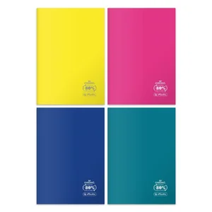 ZESZYT B5 60 KR ECO PP COLORS FSC pakiet 5 szt.