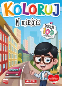W mieście. Koloruj W mieście. Koloruj
