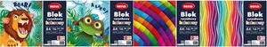 Blok rysunkowy A4/16K kolorowy Blok rysunkowy A4/16K kolorowy