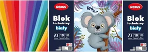 Blok techniczny A3/10K biały Blok techniczny A3/10K biały