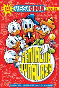 MegaGiga Genialne wynalazki Tom 1/2023 MegaGiga Genialne wynalazki Tom 1/2023