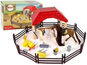 Zestaw farmerski stajnia + figurki Zestaw farmerski stajnia + figurki