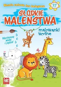 Słodkie maleństwa. Malowanki wodne