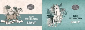 Blok techniczny A4/10K biały Nice&Pretty Blok techniczny A4/10K biały Nice&Pretty