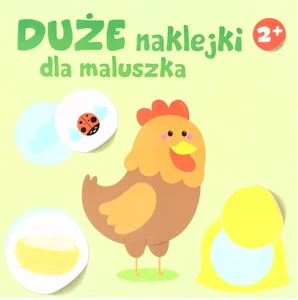 Duże naklejki dla maluszka 2+ - Kura Duże naklejki dla maluszka 2+ - Kura