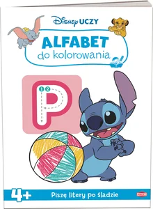 Disney Uczy Classic Alfabet do kolorowania
