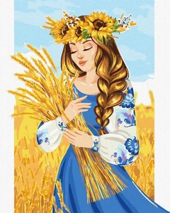 Malowanie po numerach - Moja ziemia 40x50 cm Malowanie po numerach - Moja ziemia 40x50 cm