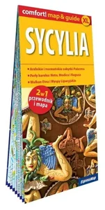 Sycylia laminowany map&guide 2w1 przewodnik i mapa)