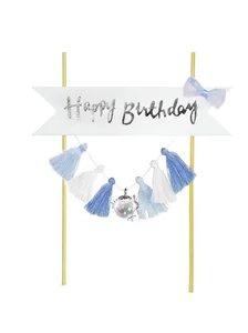 Piker Happy Birthday niebieski Piker Happy Birthday niebieski