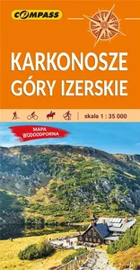 Mapa turys. - Karkonosze, Góry Izerskie 1:35 000 Mapa turys. - Karkonosze, Góry Izerskie 1:35 000