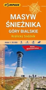 Masyw Śnieżnika, Góry Bialskie mapa laminowana