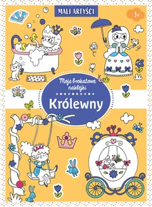 Moje brokatowe naklejki Królewny Moje brokatowe naklejki Królewny