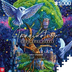 Puzzle1000 Imagination Roch Urbaniak Owl Island Wyspa Sów