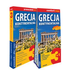 Grecja Kontynentalna Zestaw przewodnikowy 3 w 1 Grecja Kontynentalna Zestaw przewodnikowy 3 w 1