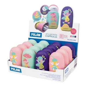 Temperówko-gumka Capsule Fairy Tale (16szt) MILAN Temperówko-gumka Capsule Fairy Tale (16szt) MILAN