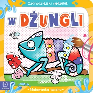 Czarodziejski pędzelek W dżungli Malowanka wodna Czarodziejski pędzelek W dżungli Malowanka wodna