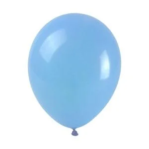 Balony pastelowe błękitne 25cm 100szt Balony pastelowe błękitne 25cm 100szt