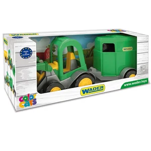 Farmer traktor ładowarka z przyczepą na konia 35224