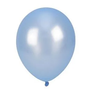 Balony metalizowane niebieskie 25cm 100szt Balony metalizowane niebieskie 25cm 100szt