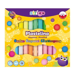 Plastelina Strigo 24 kolorów Plastelina Strigo 24 kolorów