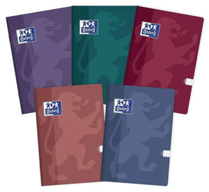 Paczka Zeszyt A4 60k kratka Oxford touch trend pakiet 5 sztuk