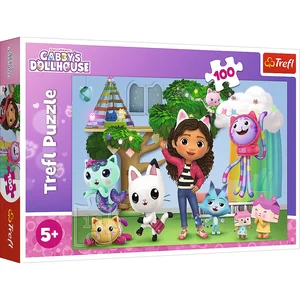 Puzzle 100 Koci Domek Gabi Puzzle 100 Koci Domek Gabi