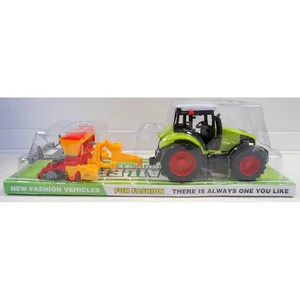 Traktor z maszyną rolniczą Traktor z maszyną rolniczą