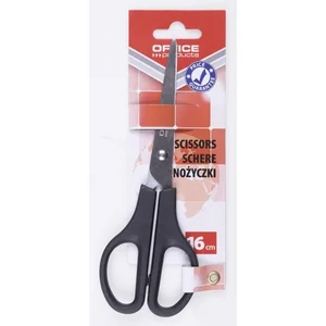 Nożyczki biurowe Office Products klasyczne czarne 16cm Nożyczki biurowe Office Products klasyczne czarne 16cm