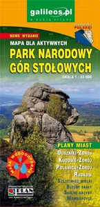 Mapa turystyczna - Park Narodowy Gór Stołowych Mapa turystyczna - Park Narodowy Gór Stołowych