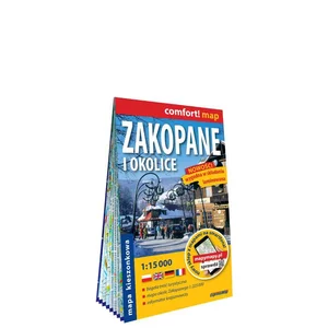 Zakopane i okolice; kieszonkowy laminowany plan miasta 1:15 000