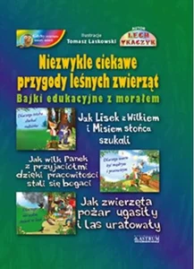 Niezwykle ciekawe przygody leśnych zwierząt Bajki edukacyjne z morałem