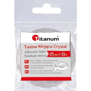 Taśma klejąca Crystal 25mm33m Taśma klejąca Crystal 25mm33m