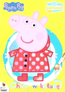 Peppa Pig Wodą malowane Chlup w kałużę!