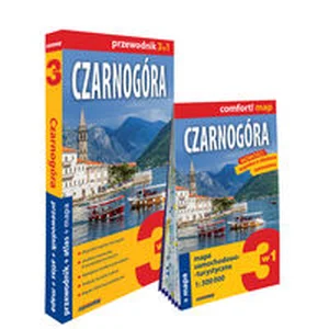 Czarnogóra 3w1 przewodnik + atlas + mapa Czarnogóra 3w1 przewodnik + atlas + mapa