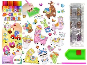 Naklejki haft diamentowy lamy Naklejki haft diamentowy lamy