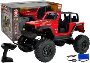 Jeep zdalnie sterowany czerwony Jeep zdalnie sterowany czerwony