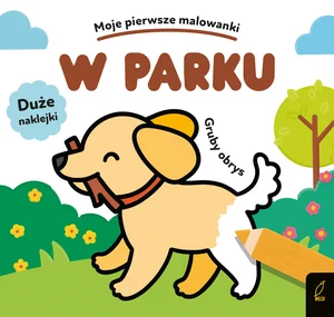 Moje pierwsze malowanki W parku Gruby obrys