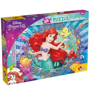 Puzzle Double-face Mała Syrenka 48