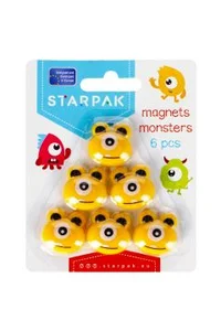 Magnesy potworki 6 szt. Magnesy potworki 6 szt.