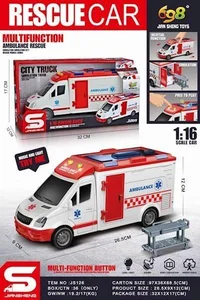 Ambulans ze światłem i dźwiękiem 1:16 Ambulans ze światłem i dźwiękiem 1:16