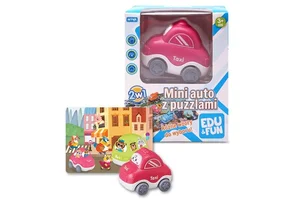 Mini auto z puzzlami taxi Edu&Fun Mini auto z puzzlami taxi Edu&Fun