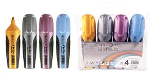 Zakreślacz Neon Metalic 4 kolory Zakreślacz Neon Metalic 4 kolory